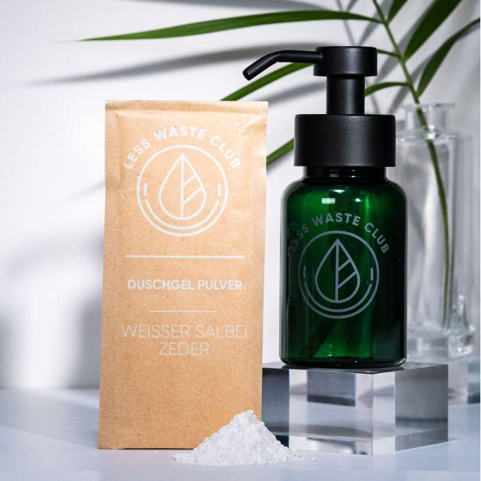 Duschgel-Pulver-Spender-Less-Waste-Club
