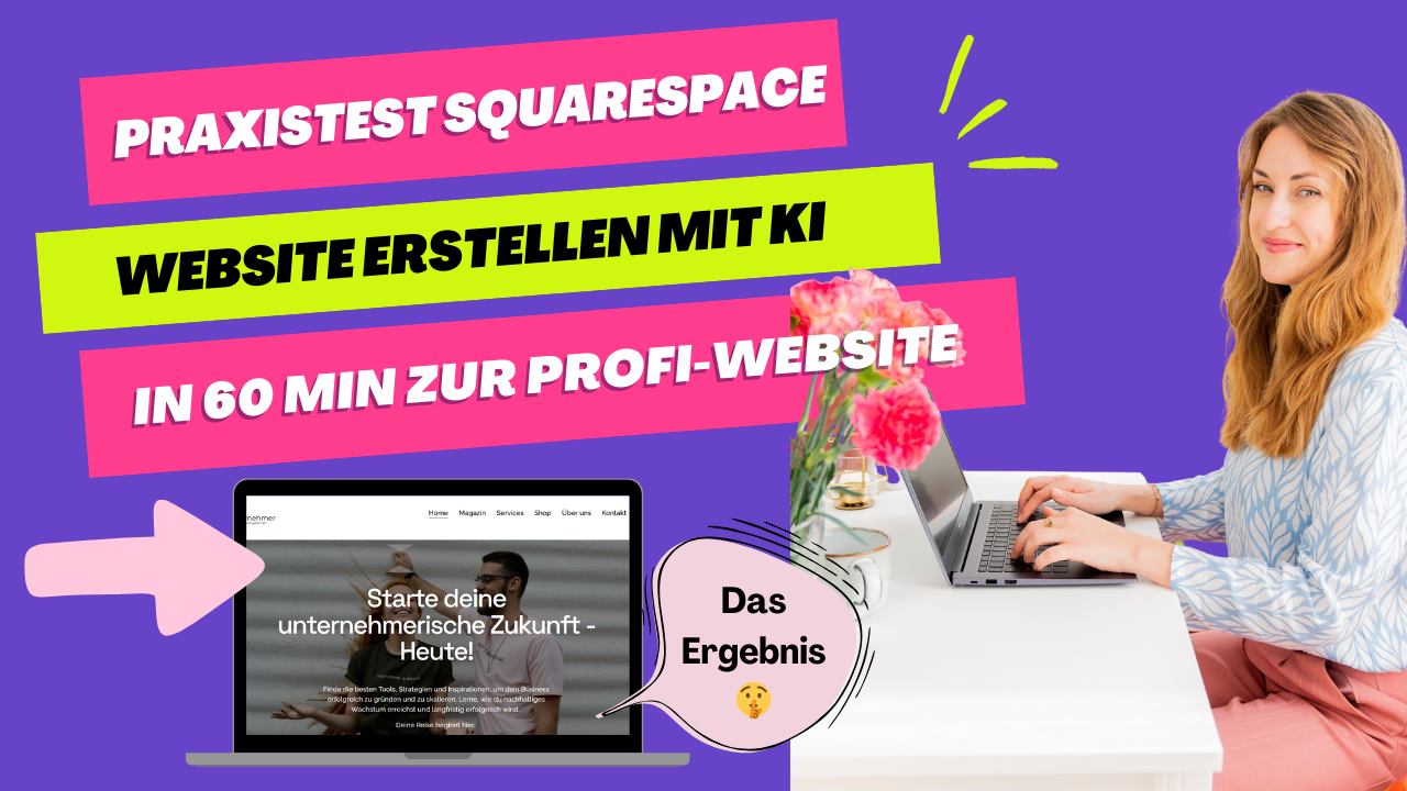 Video: In 60min zur Profi-Website - FEMPRENEUR